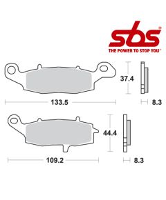 SBS 705 Brake Pad Kit