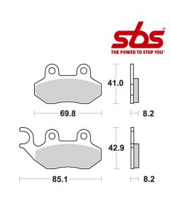 SBS 708 Brake Pad Kit