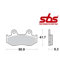 SBS 709 Brake Pad Kit