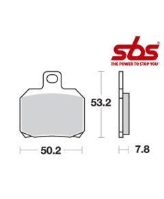 SBS 730 Brake Pad Kit