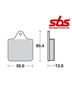 SBS 756 Brake Pad Kit