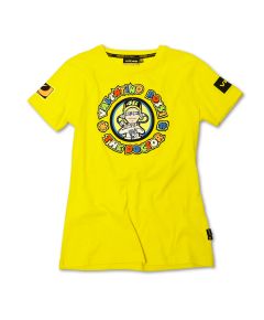 Ladies T-Shirt Rossi 46 The Doctor Yellow