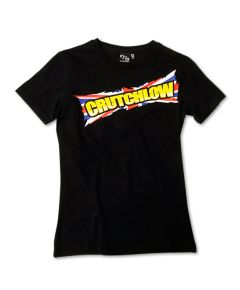 Ladies T-Shirt Crutchlow 35 Black