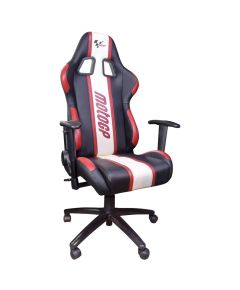 MotoGP Rider Paddock Team Chair With Armrests Red / White / Black