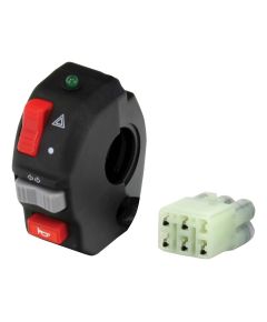 Universal Motorcycle Switch Gear HORN/INDS/HAZ/LED