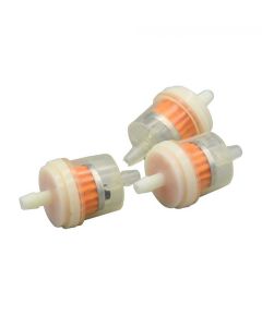 Round Clear 6mm Fuel Filter