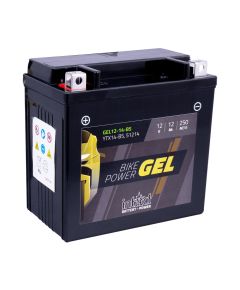 intAct YTX14-BS / 51214 Gel Bike-Power Motorcycle Battery