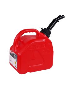 5 Litre Fuel Can With Push To Pour Nozzle – Red