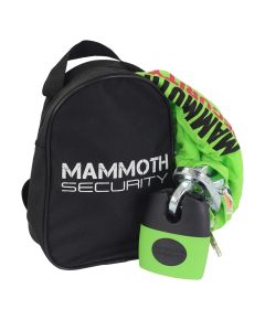 Mammoth Lock And Chain Motorcycle Storage Pillion Seat Bag