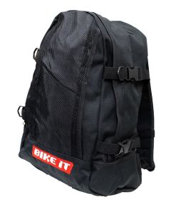 Black Motorcycle Rucksack