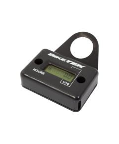 Engine Hour Meter Black With Bracket