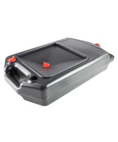 8L Oil Drain Can Black