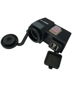 Twin 12V / USB Waterproof Power Supply