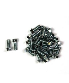 Flange Head Bolts M6 x 16mm (25 Pcs)