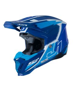 Just1 Helmet J40 Flash White Blue [ACU Gold]