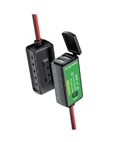 Bike It Power Supply Twin USB With On/Off (Input DC12-24v Output DC5v 3.1a)