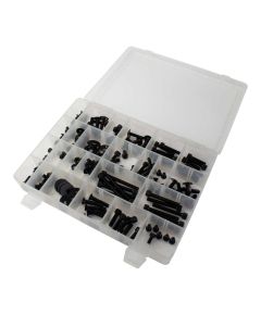 Bike It Universal 150pcs Bolt Kit - Black