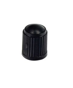 Valve Caps Black Plastic 50 Pieces