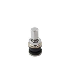 Tubeless Valve 10 mm Chrome