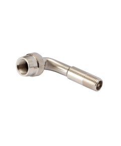 Valve Extension 90 Degree Chrome