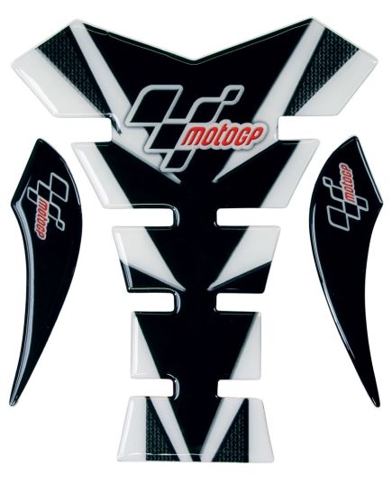MotoGP Tank Pad - Black & Carbon