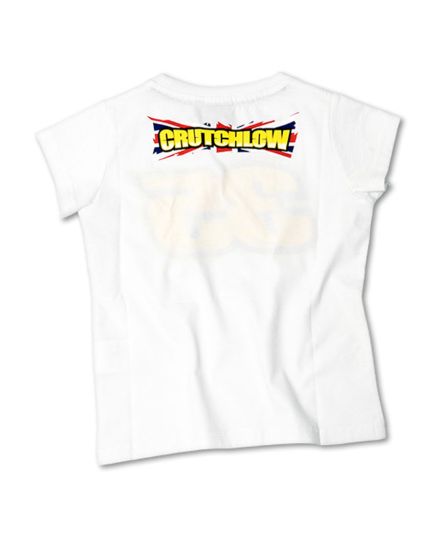 Kids T-Shirt Crutchlow 35 White Back
