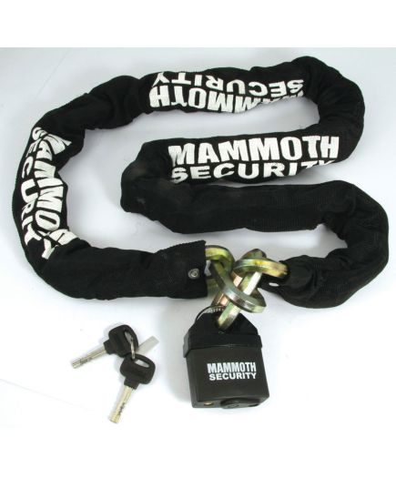 Mammoth Lock & Chain 12mm x 1.8m