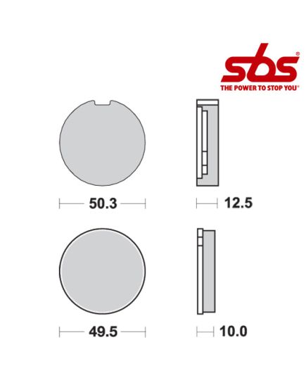 SBS 503 Brake Pad Kit