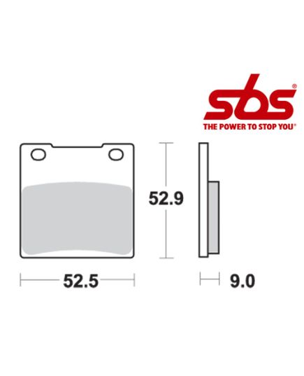SBS 556 Brake Pad Kit