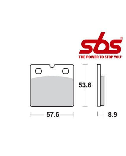 SBS 640 Brake Pad Kit