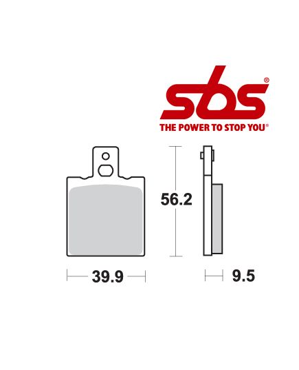 SBS 646 Brake Pad Kit