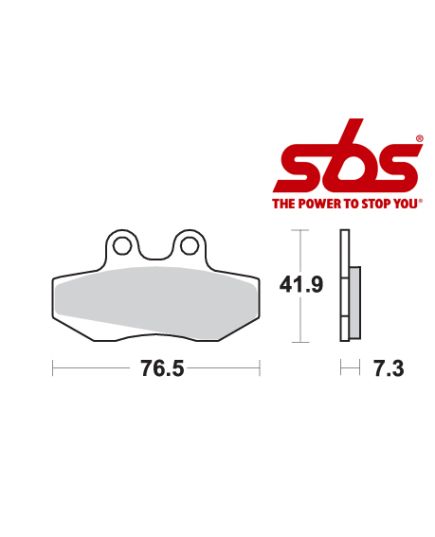 SBS 652 Brake Pad Kit