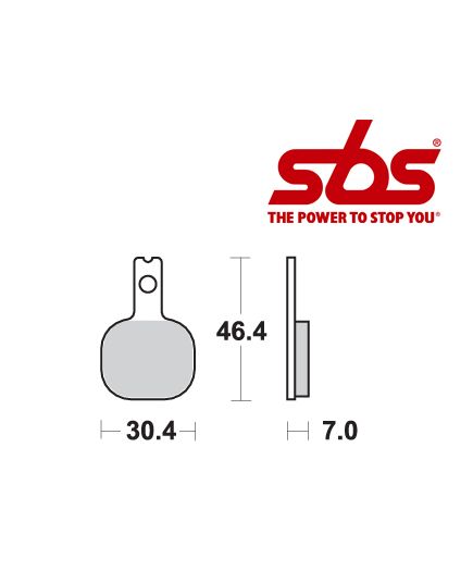 SBS 655 Brake Pad Kit
