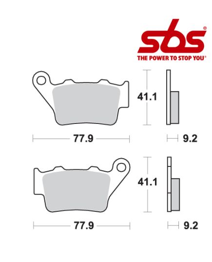 SBS 675 Brake Pad Kit