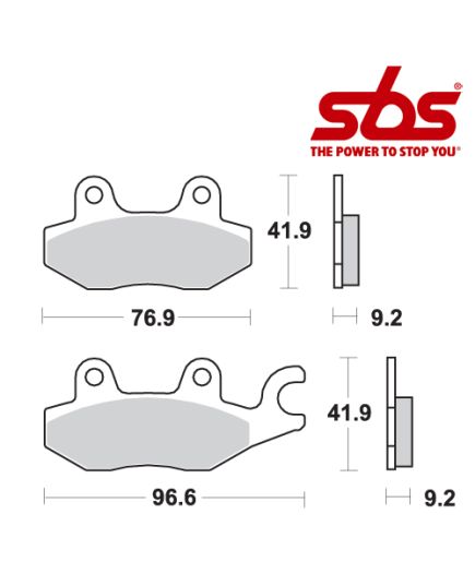 SBS 688 Brake Pad Kit