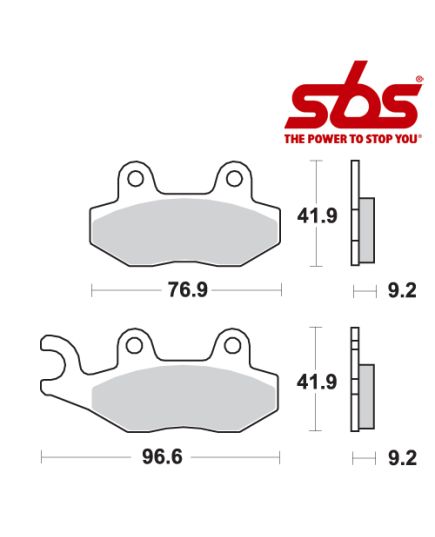 SBS 713 Brake Pad Kit