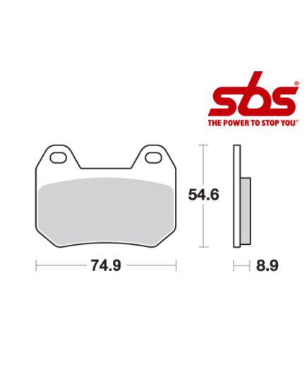 SBS 746 Brake Pad Kit