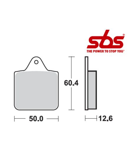 SBS 756 Brake Pad Kit