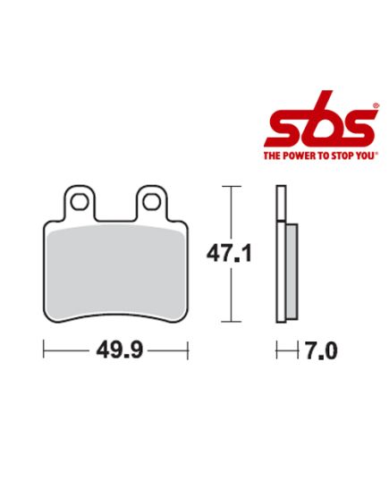 SBS 773 Brake Pad Kit