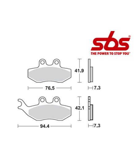SBS 774 Brake Pad Kit