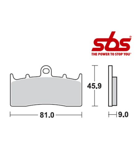 SBS 778 Brake Pad Kit