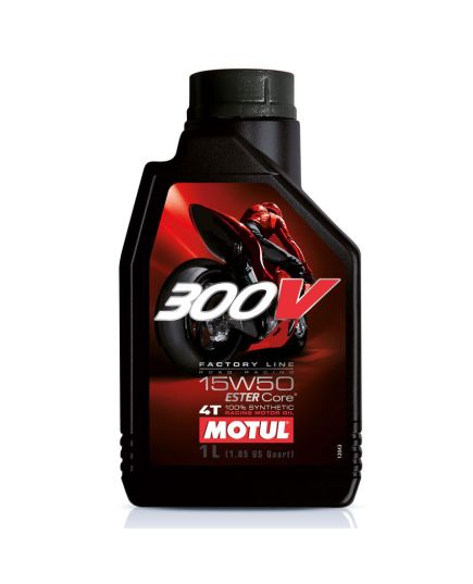 Motul 300V 15W50 4T Factory Line Synthetic Oil