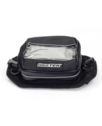 Motorcycle Sat Nav / GPS Pouch Zipped in Use