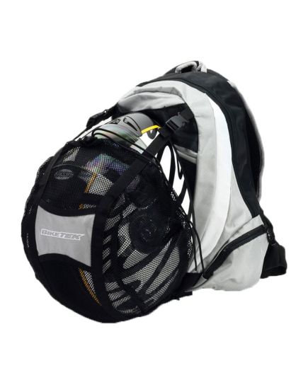 Backpack Helmet Carrier In Use