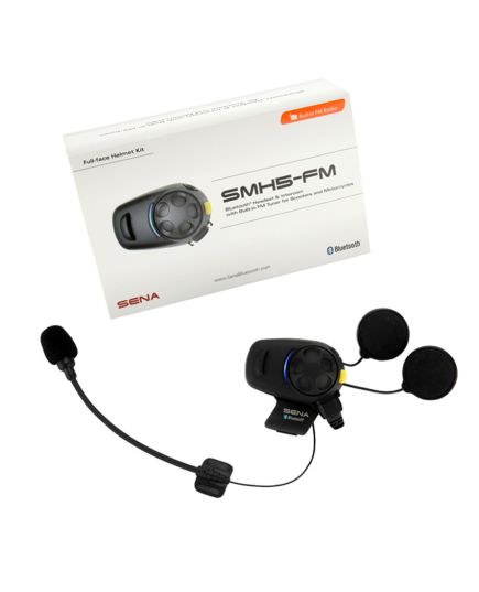 Sena SMH5 Bluetooth Intercom with FM Radio Box