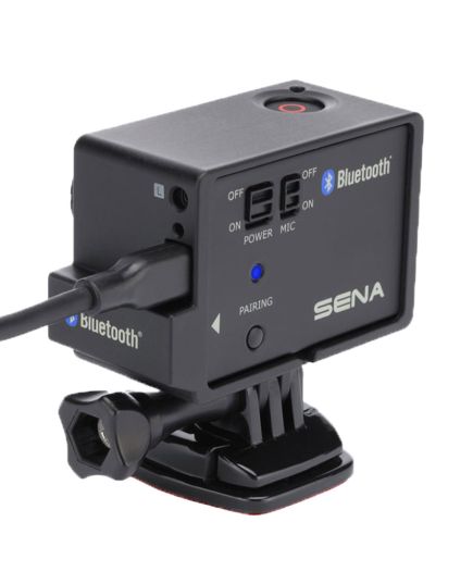 Sena Bluetooth Audio Pack for GO PRO In Use
