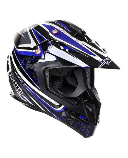 Stealth MX Helmet HD210 Droid Blue