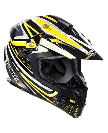 Stealth MX Helmet HD210 Droid Yellow