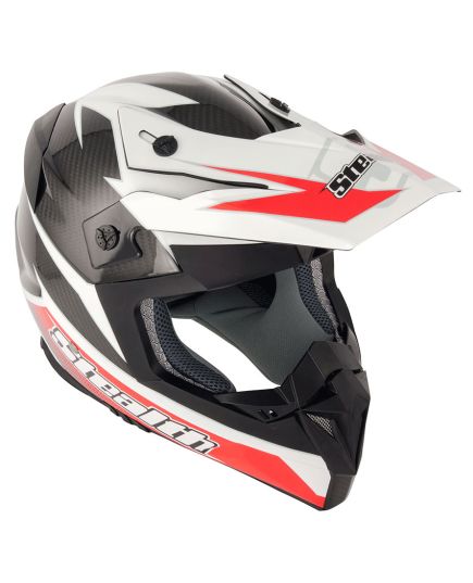 Stealth Helmet HD210 MX Carbon Stealth GP Replica - Red