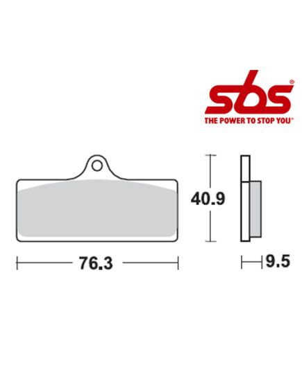 SBS 785 Brake Pad Kit